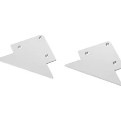 Strisce Led-Gea Luce Tappi bianchi di chiusura per profilo lubiana d