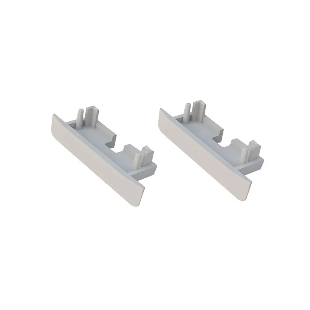 Strisce Led-Selezionato da Mazzolaluce Tappi di chiusura in plastica 2pz per profilo da incasso strip led