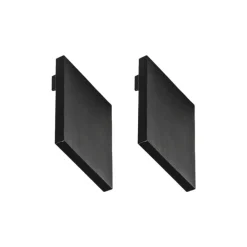 Strisce Led-Gea Luce Tappi testate di chiusura terminali nero per profilo