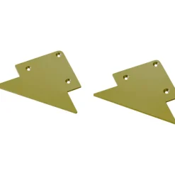 Strisce Led-Gea Luce Tappi testate oro di chiusura per profilo lubiana d