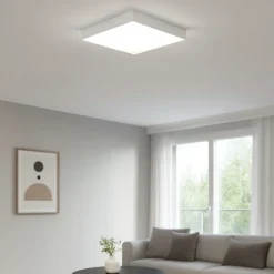 Plafoniere Moderne-Linea Light Tara plafoniera led 26w 3000k bianca quadrata