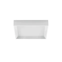 Plafoniere Moderne-Linea Light Tara plafoniera quadrata led bianca 3000k 30cm