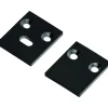 Strisce Led-Gea Luce Terminali neri di chiusura per profilo bled g