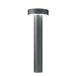 Lampioni Da Giardino-Ideal Lux Tesla pt4 h60 lampe lampione da giardino antracite