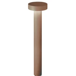 Lampioni Da Giardino-Ideal Lux Tesla pt4 h80 lampione da esterno giardino ip44 marrone moderno