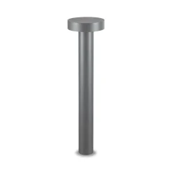 Lampioni Da Giardino-Ideal Lux Tesla pt4 h80 paletto da giardino 80cm antracite ip44