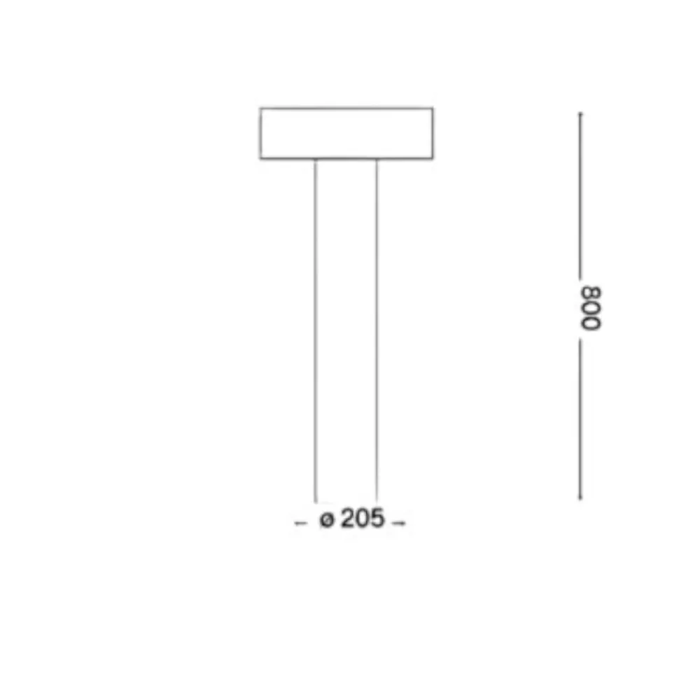 Lampioni Da Giardino-Ideal Lux Tesla pt4 h80 paletto da giardino 80cm antracite ip44