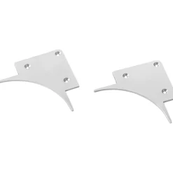 Strisce Led-Gea Luce Testate di chiusura bianche per profilo lubiana c