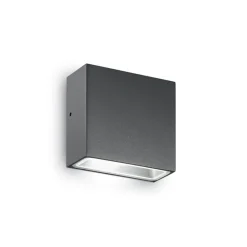 Applique Da Esterno-Ideal Lux Tetris-1 ap1 applique da esterno squadrato antracite ip44