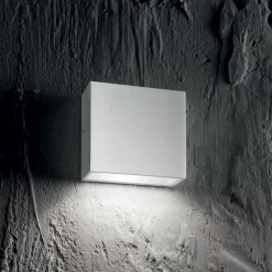 Applique Da Esterno-Ideal Lux Tetris-1 ap1 applique per esterno grigio ip44