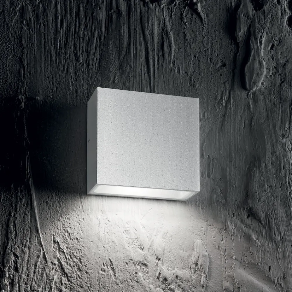 Applique Da Esterno-Ideal Lux Tetris-1 ap1 applique per esterno grigio ip44