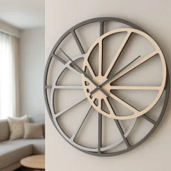 Orologi Da Parete Moderni-Selezionato da Mazzolaluce Theresa grande orologio 95cm moderno da muro rovere decape'