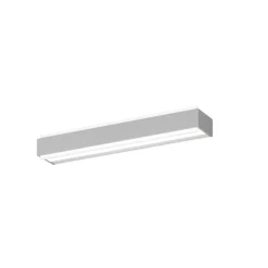 Applique Da Parete-Top Light applique bios grigia rettangolare led 24w 3000k 4000k