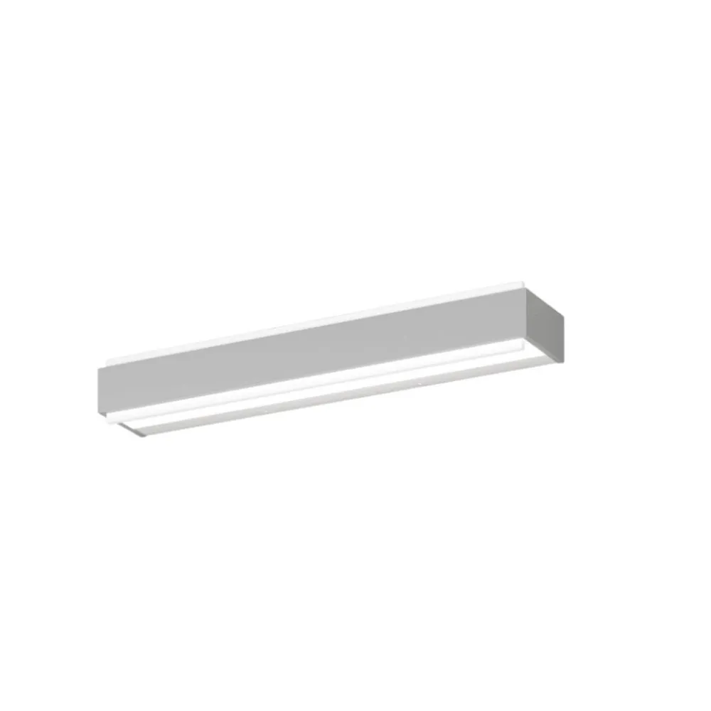 Applique Da Parete-Top Light applique bios grigia rettangolare led 24w 3000k 4000k