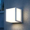 Applique Da Esterno-Top Light applique da esterno moderna dubai bianca ip54