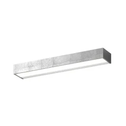 Applique Da Parete-Top Light applique da parete bios foglia argento 24w 3000k 4000k