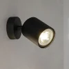 Applique Da Parete-Top Light Toplight applique da parete con spot orientabile nero