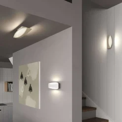 Applique Da Parete-Top Light applique da parete eye sabbia led 19w design curvo