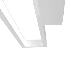 Applique Da Parete-Top Light Toplight applique led 20w 3000k four squares squadrata moderna metallo oro