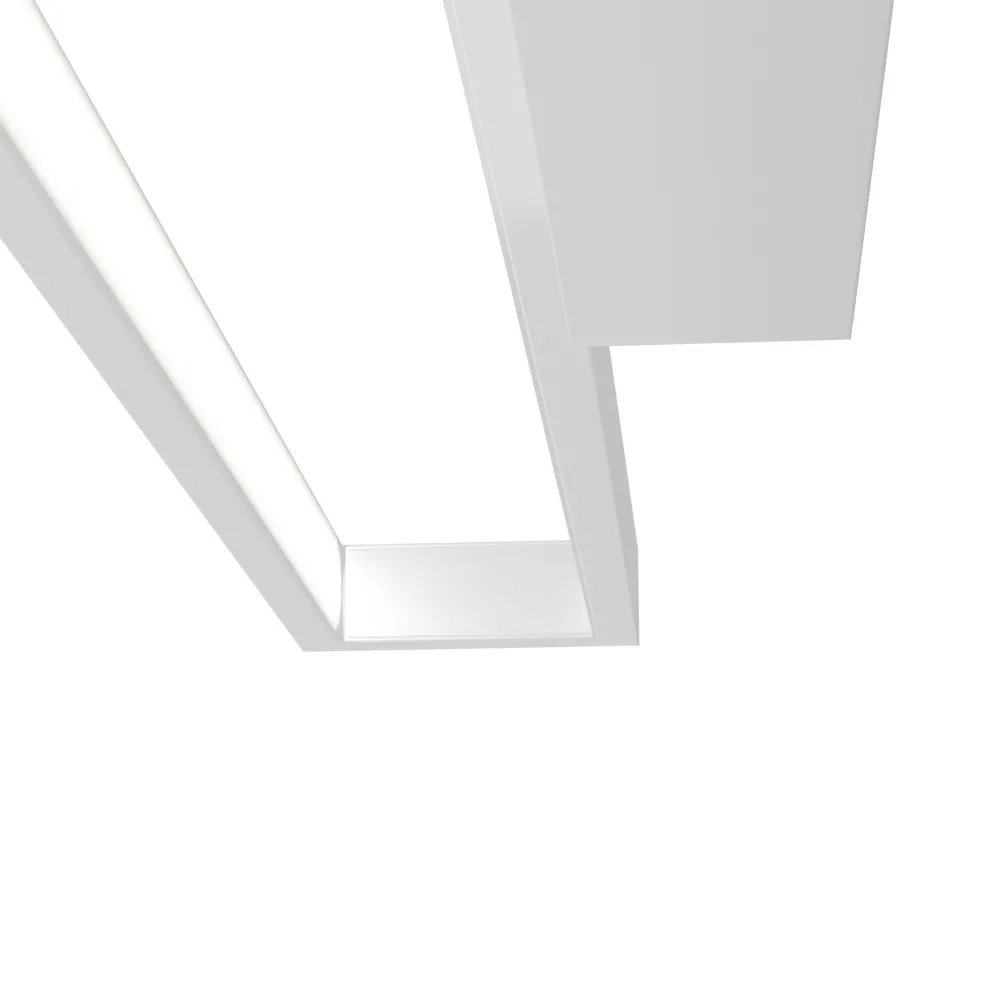 Applique Da Parete-Top Light Toplight applique led 20w 3000k four squares squadrata moderna metallo oro
