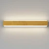 Applique Da Parete-Top Light applique moderna bios foglia oro rettangolare
