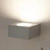 Applique Da Parete-Top Light area applique moderna grigio da parete