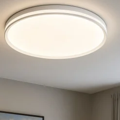 Plafoniere Moderne-Top Light area plafoniera rotonda per soggiorno moderno biemissione led 55w cct