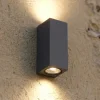 Applique Da Esterno-Top Light atene applique da esterno moderna antracite ip65