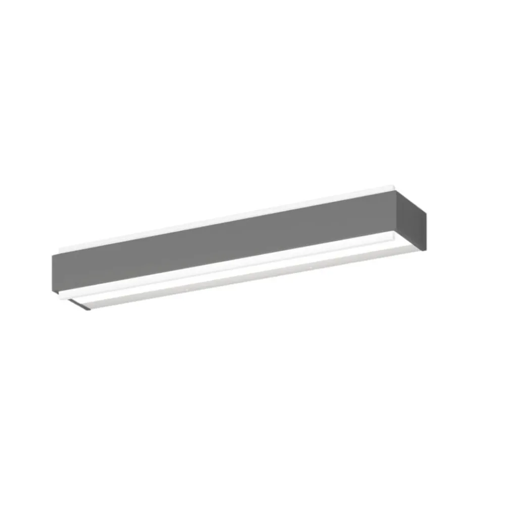 Applique Da Parete-Top Light bios applique moderna a parete antracite led 3000k 4000ik