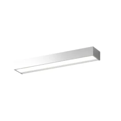 Applique Da Parete-Top Light bios argento applique led 24w 3000k 4000k