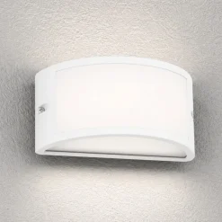 Applique Da Esterno-Top Light cairo applique da esterno bianca design curvo ip54