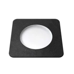 Faretti Da Esterno-Top Light capri faretto da esterno nero incasso pavimento anti corrosione