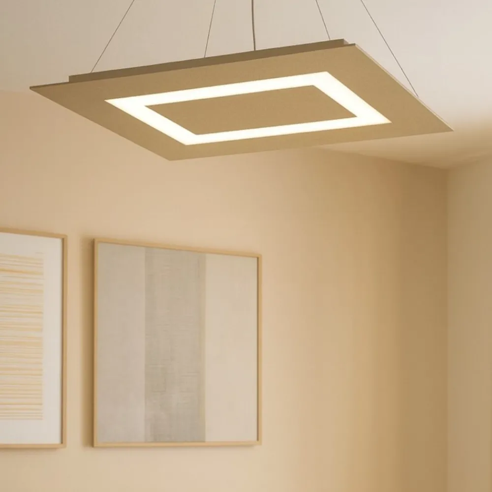 Lampadari Moderni-Top Light Toplight carpet lampadario sabbia per soggiorno moderno