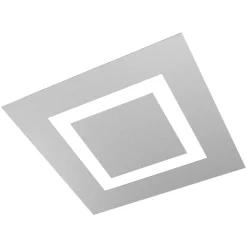 Plafoniere Moderne-Top Light Toplight carpet moderna plafoniera 62w grigio