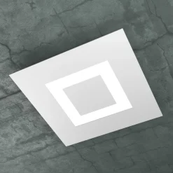Plafoniere Moderne-Top Light Toplight carpet plafoniera bianco design moderna