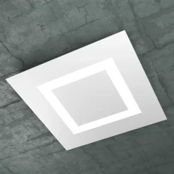 Plafoniere Moderne-Top Light Toplight carpet plafoniera moderna bianco
