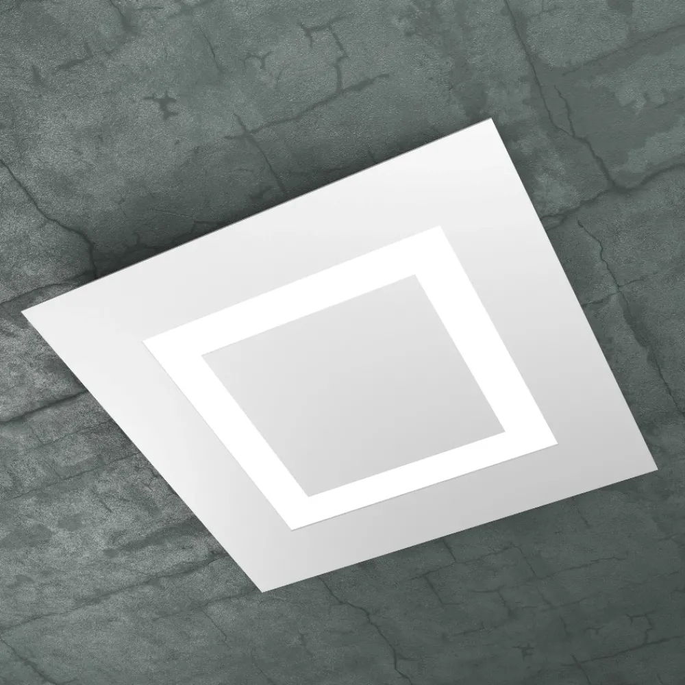 Plafoniere Moderne-Top Light Toplight carpet plafoniera moderna bianco