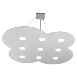 Lampadari Moderni-Top Light Toplight cloud grigio lampadario moderno per soggiorno