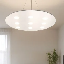 Lampadari Moderni-Top Light Toplight cloud lampadario bianco moderno per soggiorno