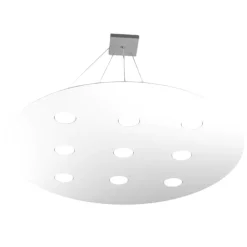 Lampadari Moderni-Top Light Toplight cloud lampadario bianco moderno per soggiorno