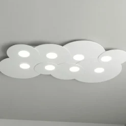 Plafoniere Moderne-Top Light Toplight cloud plafoniera bianca moderna