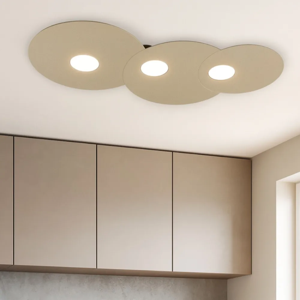 Plafoniere Moderne-Top Light Toplight cloud plafoniera da cucina sabbia design