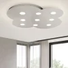 Plafoniere Moderne-Top Light Toplight cloud plafoniera design moderna grigio