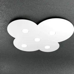 Plafoniere Moderne-Top Light cloud plafoniera moderna bianca