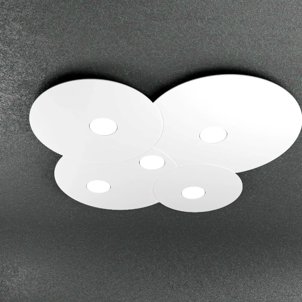 Plafoniere Moderne-Top Light cloud plafoniera moderna bianca