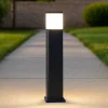 Lampioni Da Giardino-Top Light como lampione da giardino nero anti corrosione