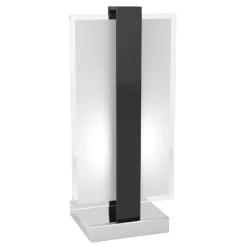 Abat Jour-Top Light cross abat-jour moderna nero lampada da comodino