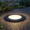 Faretti Da Esterno-Top Light faretto da esterno nero per incasso pavimento calpestabile anti corrosione ip67