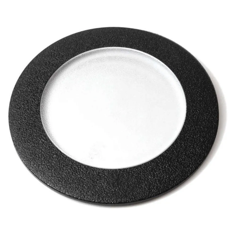 Faretti Da Esterno-Top Light faretto da esterno nero per incasso pavimento calpestabile anti corrosione ip67