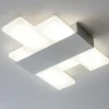 Plafoniere Moderne-Top Light Toplight flight plafoniera per camera da letto led 3000k 4000k silver